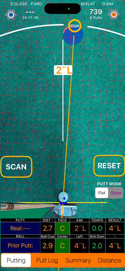 PUTT PREVIEW APP Software - BETA TRIAL ONLY