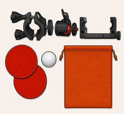 Putt Preview Device Holder Kit
